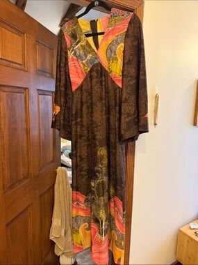 Edith Flagg Vintage Maxi Dress